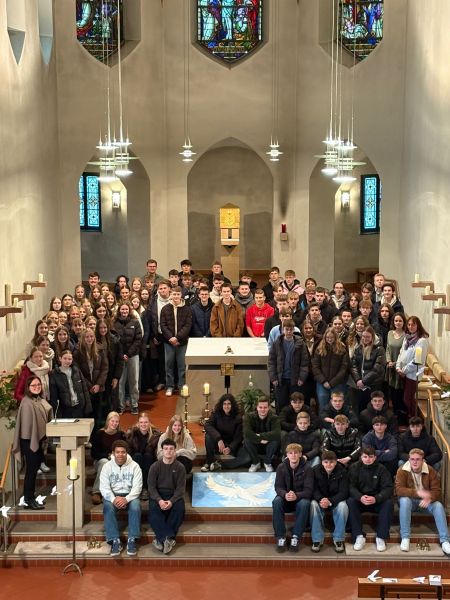 Abschlussandacht zum Sozialpraktikum 2025