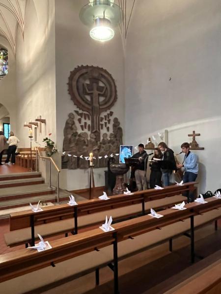 Abschlussandacht zum Sozialpraktikum 2025