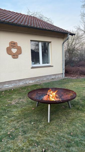 Feuermeditation am Dehon-Café