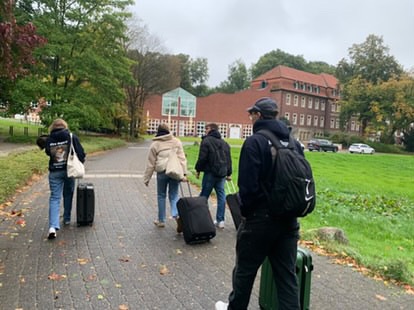 Ankunft der TG Rogers in Billerbeck