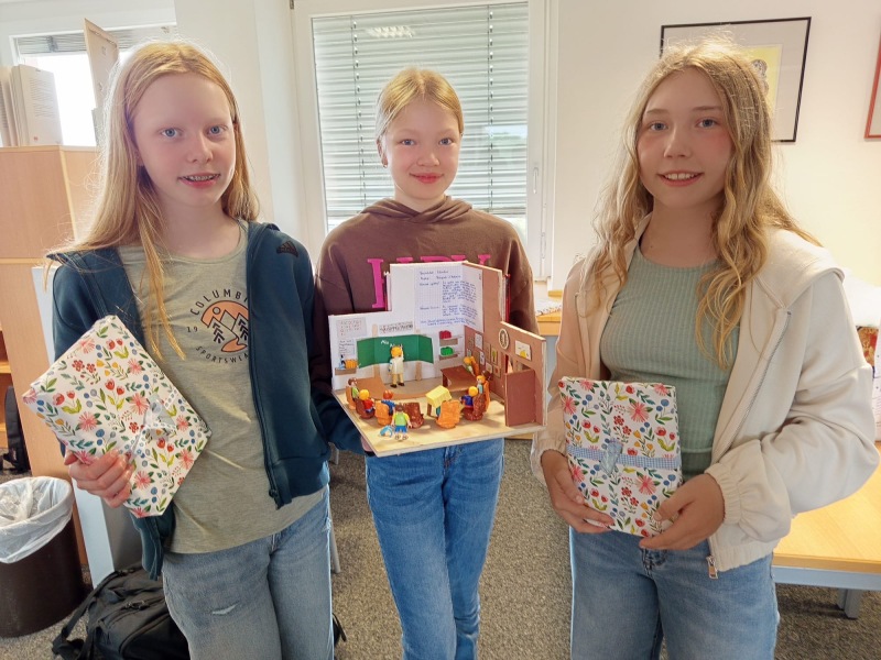 Gewinnergruppe Buchzimmer