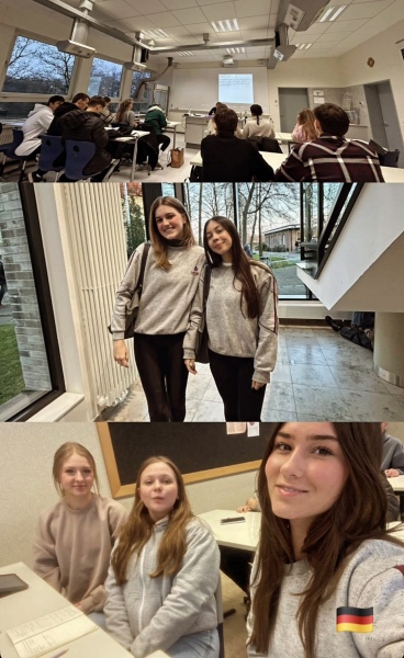 Die brasilianischen Schülerinnen und Schüler nahmen am deutschen Unterricht teil.