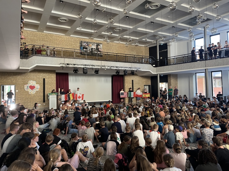 Gemeinsamer Impuls in der Aula