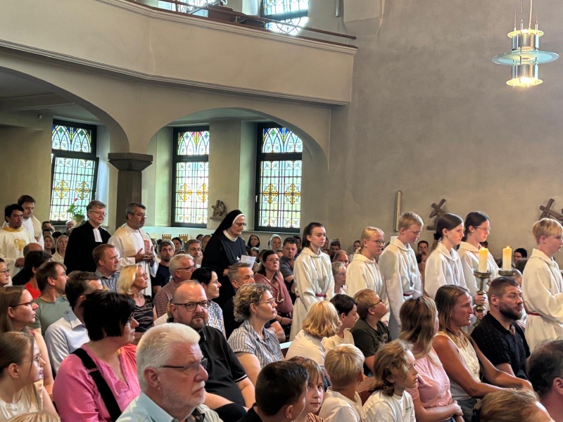 Begrüßungsgottesdienst in der Klosterkirche
