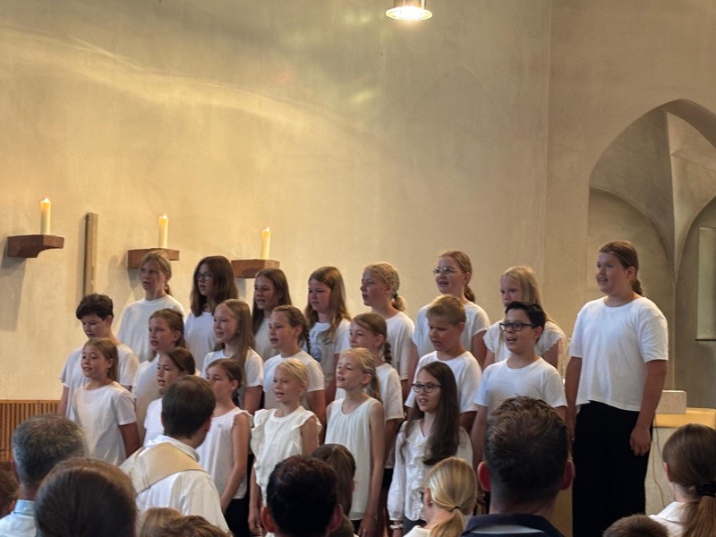 Gesang unserer Chor-AG