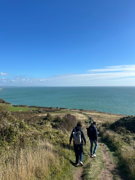 Küstenwanderung nach Eastbourne