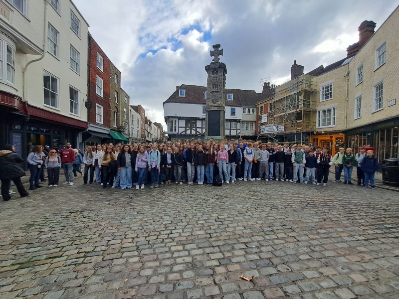 Gruppenfoto in Canterbury