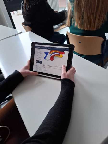 Das iPad als wichtiges Arbeitsgerät