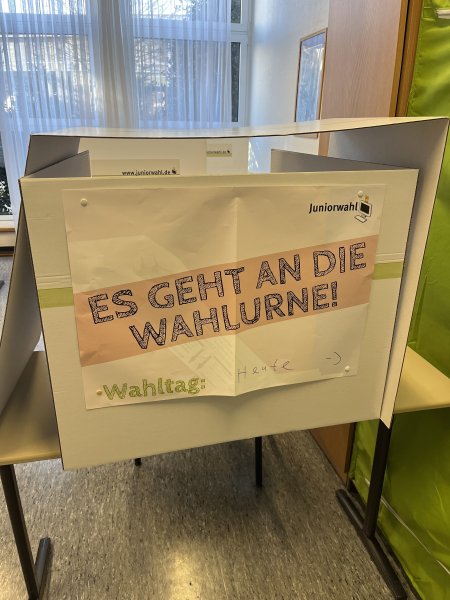 Es geht an die Wahlurne