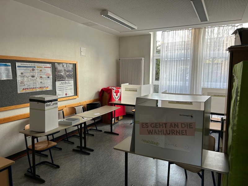Das 'Wahllokal'