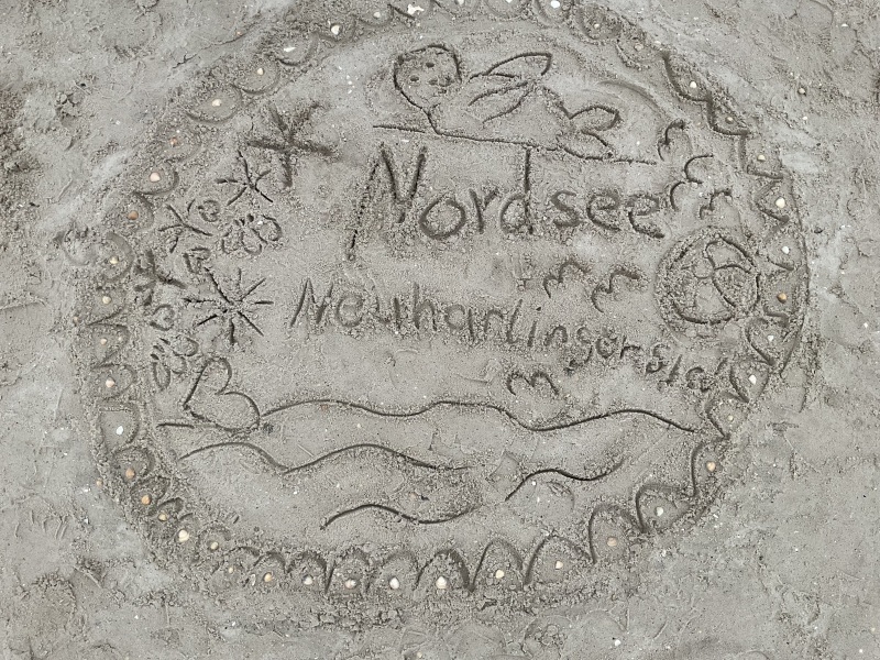 Am Strand von Neuharlingersiel