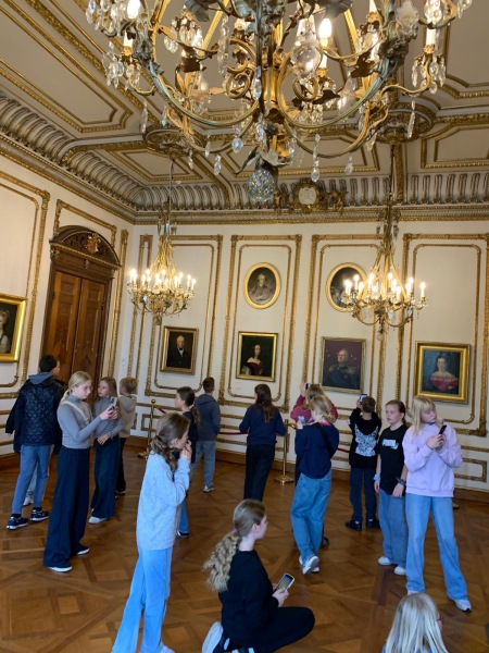 Klasse 6c im Oldenburger Schloss