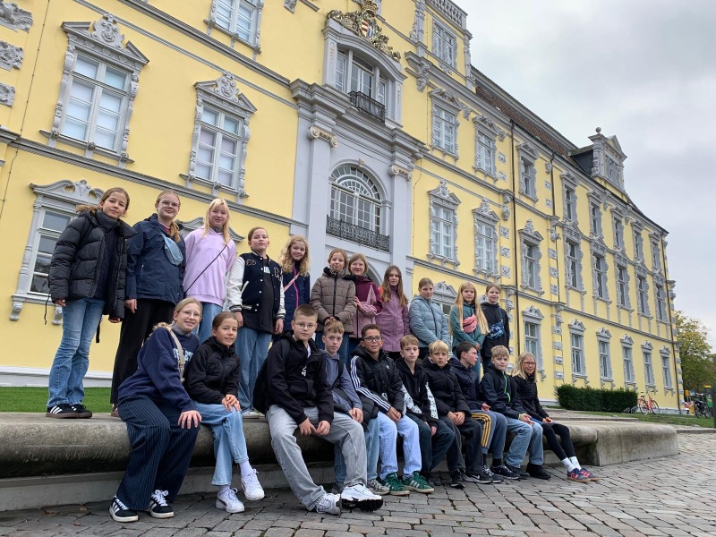 Klasse 6e am Oldenburger Schloss