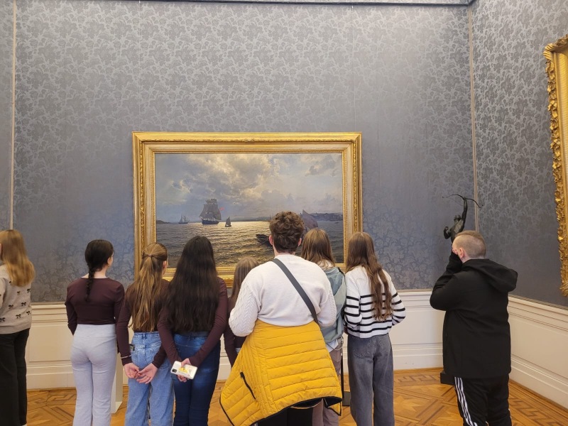 Klasse 6b im Oldenburger Schloss