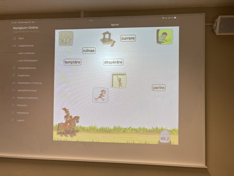 Die Vokabellernapp Navigium