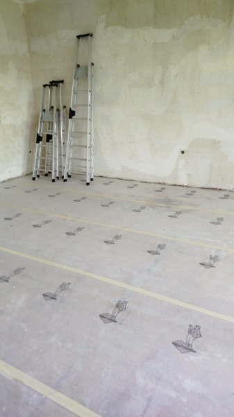 Beginn der Renovierungsarbeiten im Frühjahr