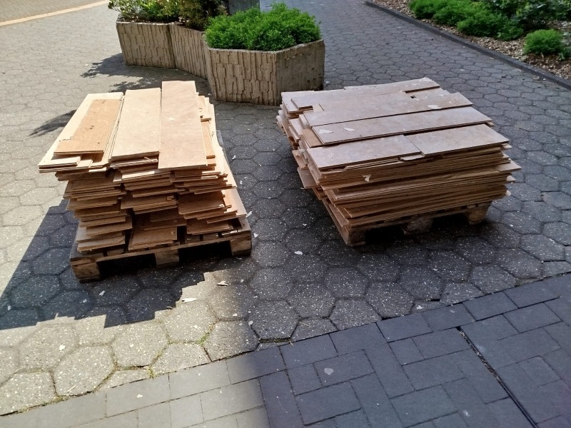 Beginn der Renovierungsarbeiten im Frühjahr