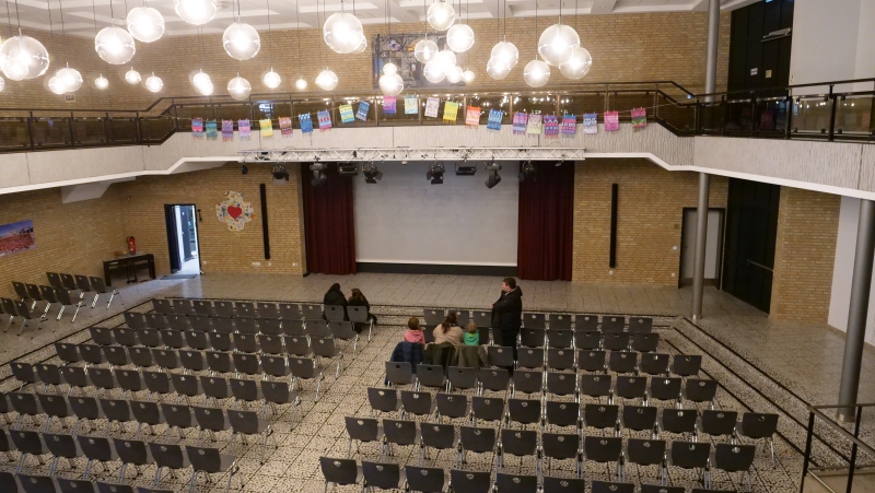 Alles ist bereit! Die Besucher und Besucherinnen können kommen!