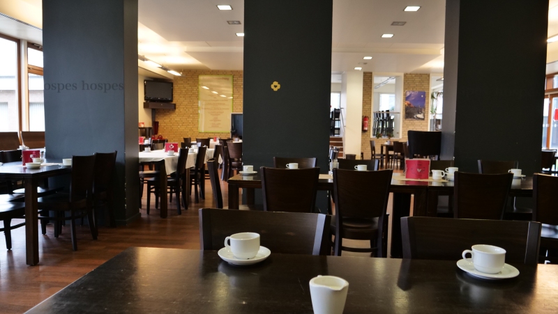 Gemütliche Atmosphäre im Refektorium
