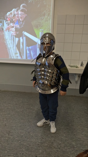 Wow! Ein echter Ritter!