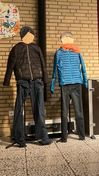 Modelle zweier Jugendlicher